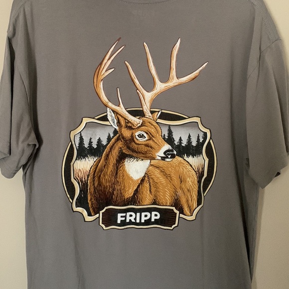 Men’s Gray Short Sleeve Tshirt - Picture 3 of 3